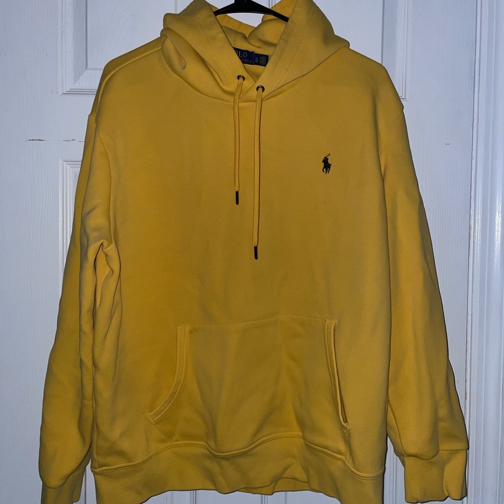 Ralph Lauren Men's Yellow Hoodie